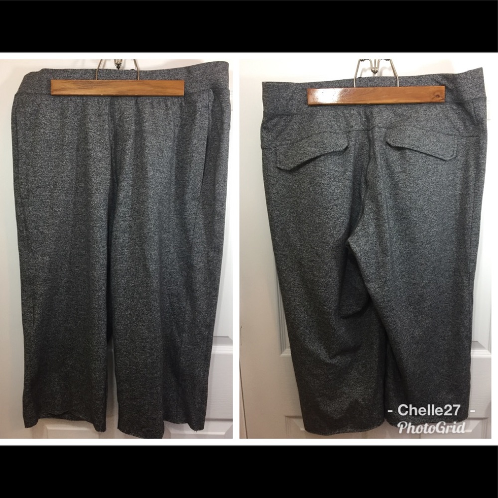 Lululemon gray cutoff shorts